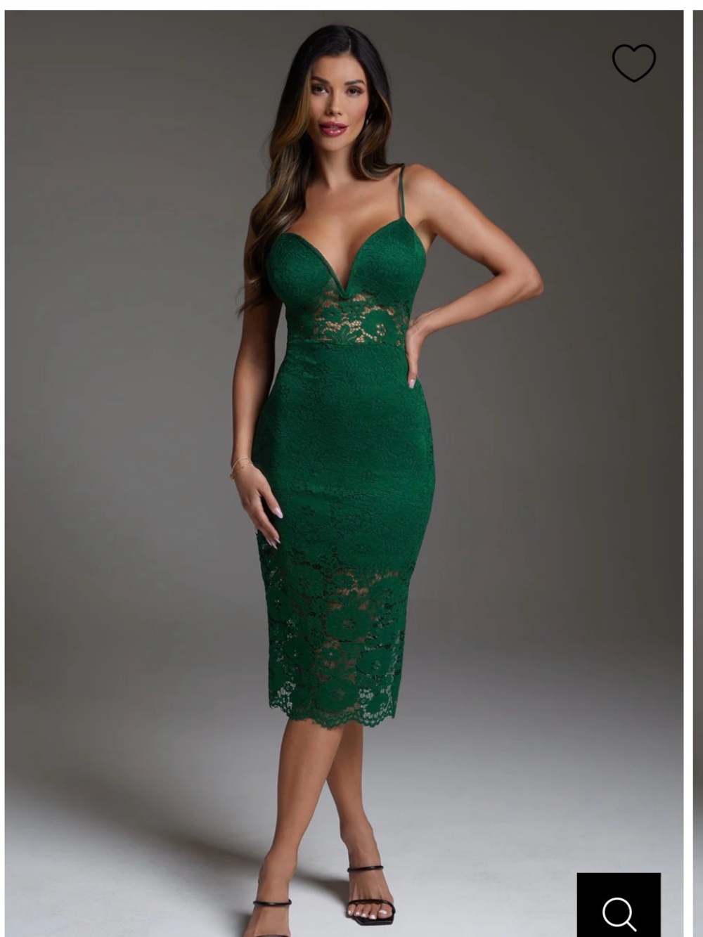 Bebe Lace-up Back Midi Dress
